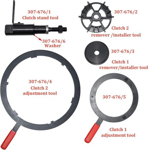 Dual Clutch Transmission Reset Kit, Dual Clutch Transmission Remover Installer Tool Compatible with Ford DPS6 in Kuwait