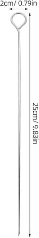 Candle Wick Positioning Pins 10-Pack 9.8 Inch Stainless Steel Needle Tools for Precise DIY Candle Making in Kuwait