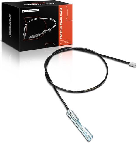 A-Premium Intermediate Side Parking Brake Cable Assembly Compatible with Chevrolet, GMC Models: Silverado 3500 HD 2011-2013/2015-2019, Sierra 3500 HD 2011-2013/2015-2019 in Kuwait