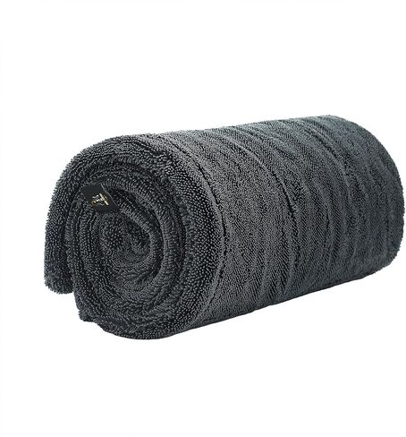 The Boss XL Drying Towel, 24" x 36" Twisted Loop Microfiber, 1400 GSM, Ultra Absorbent Premium Car Drying Towel for Cars, Trucks, SUVs, RVs and Motorcycles in Kuwait