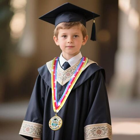 Kindergarten Graduation Gifts for Boys - Preschool Graduation Medal with Neck Ribbon, Pre k Graduation Gifts for Kids, Preschool Kindergarten Graduation Decorations Students Award Medallion Supplies in Kuwait