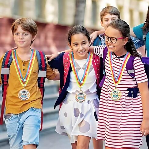 Kindergarten Graduation Gifts for Boys - Preschool Graduation Medal with Neck Ribbon, Pre k Graduation Gifts for Kids, Preschool Kindergarten Graduation Decorations Students Award Medallion Supplies in Kuwait