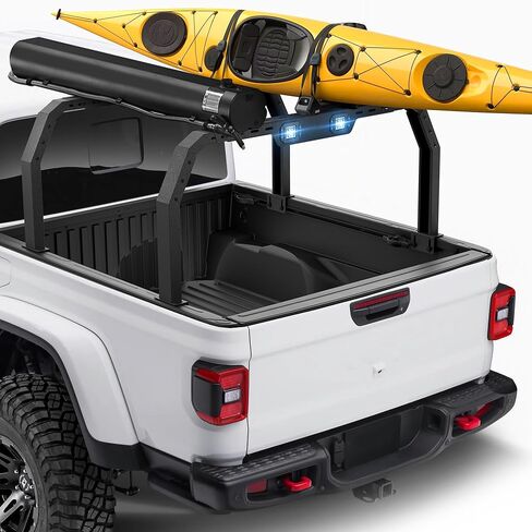 Bed Rack Truck Cargo Carrier Compatible with Silverado Sierra 1500 & Ford F150/ Ranger/Dodge Ram 1500/ Toyota Tundra/Gladiator JT/GMC Canyon/Colorado/Titan/Frontier in Kuwait
