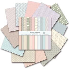 Christmas Scrapbook Paper, 12x12 Double Sided Pattern Papers Acid-Free & Lignin-Free Scrap Book Paper for Scrapbooking Card Making, DIY Photo Album Decor in Saudi Arabia