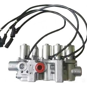 Solenoid Valve Assembly 203-60-71210 2036071210 Fikowjs Compatible with Komatsu PC130-7 PC130LC-7 PC2000-8 PC130-7K PC130F-7 Excavator in Kuwait
