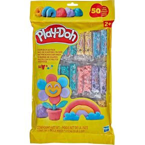 Play-Doh 50-Pack Refill Color Sticks, Bulk Prizes & Favors, Assorted Colors, 1 Ounce Each, Individually Wrapped in Kuwait