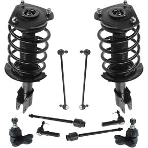 10pc Steering & Suspension Kit Strut Assemblies Tie Rods Ball Joints for Pontiac for Grand Prix 2004-2008 Front Left Right in Kuwait