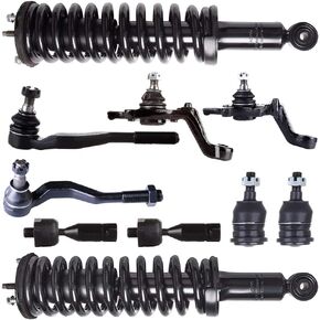 10pcs Front Struts and Shocks Complete Assembly Suspension Kit for 1995-1997 for Toyota Tacoma 2.4L 4WD,1995-2004 for Toyota Tacoma 2.7L 4WD,1998-2004 for Toyota Tacoma 2.7L RWD in Kuwait