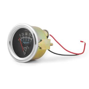 2" 52mm Mechanical Oil Press Gauge 0-100PSI/1-7kg/cm² Chrome Black in Kuwait