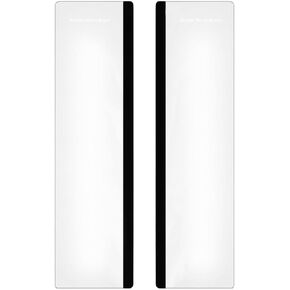Computer Monitor Memo Board 2 Pack, Acrylic Monitor Side Panel Sticky Note Holder, Clear Message Board Desk Organizer Accessories for Office Home Desktop Decor for Women and Men in Kuwait