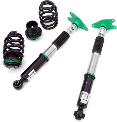 Rev9™ R9-HS2-184 Hyper-Street II Coilover Suspension Lowering Kit, Mono-Tube Shock w/ 32 Click Rebound Setting, Full Length Adjustable, compatible with Mini Cooper (F55/F56/F57) 2015-20 in Kuwait