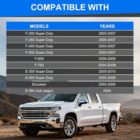 8 قطع W301222 مشابك موصل حاقن الوقود، مشابك تثبيت التوصيل متوافقة مع ديزل Powerstroke 6.0L 2003-2010 in Kuwait
