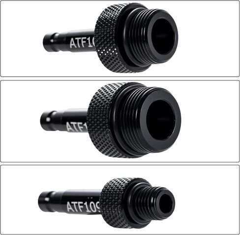 10PCS ATF Fluid Refill Adapters with Brass Ball Valve & Quick-Connector for VW Audi 09G/01J/CVT DSG & Benz 722.9 Transmissions (VAS6262-1/VAS5162-1/VAG1924/1) in Kuwait