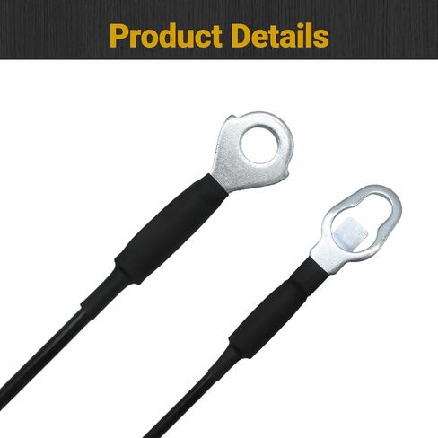 2 PCS Tailgate Support Cable Compatible with F150 2004-2014 and Lincoln Mark LT 2006-2008，24 1/2 Inch Tailgate Lift Support Cable, Lift Gate Support Straps Pickup Replace 4L3Z-5443052-AA in Kuwait