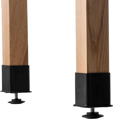 NPS 24x54 Modern Solid Ash Wood Science Lab Table with HPL Top in Black in Kuwait