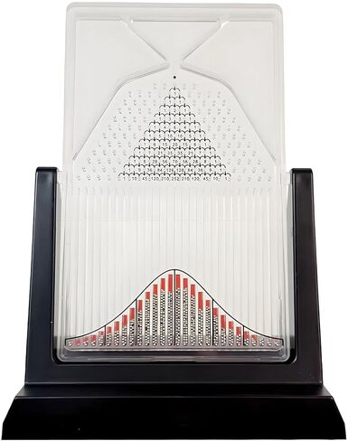 Desk Galton Board Probability Demonstration model, Probability Demonstrator, Probability Teaching Demonstration with Curve, Random Distribution,Inspire Curiosity, for Physics Education(4.7 * 6.7 in) in Kuwait