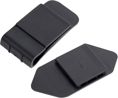 EJEAS Motorcycle Helmet Intercom Headset Clips, 2 Pack (1 Adhesive + 1 Snap Clip) - Compatible with Q8/Q7/Q2/MS8/MS20/V7/V4 Plus/V6 Pro+ in Kuwait