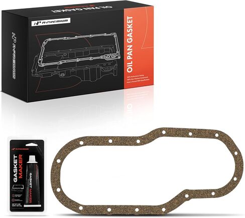 A-Premium 4.6L 5.7L Engine Oil Pan Gasket Set, Compatible with Toyota Tundra 2007-2021, Sequoia 2008-2022, Land Cruiser 2008-2011 2013-2021 & Lexus GX460 2010-2023, LX570 2008-2011 2013-2021 in Kuwait