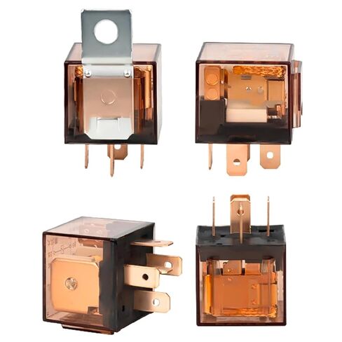 12V 100A Automotive Relay, 5-Pin SPDT, High Capacity Switching, Sealed Waterproof, DC 12V/24V, Electromagnetic, JD1912 in Kuwait
