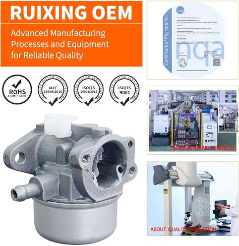 Ruixing OEM 790120 المكربن لجون ديري JA60 JA62 JA65 JS40 JS45 JS60 JS61 JS63 JS63C JS63E JS60H 21 بوصة تورو 20027 20038 المشي وراء جزازة العشب AM134697 AM130382 692648 499617 694202 693909 in Kuwait