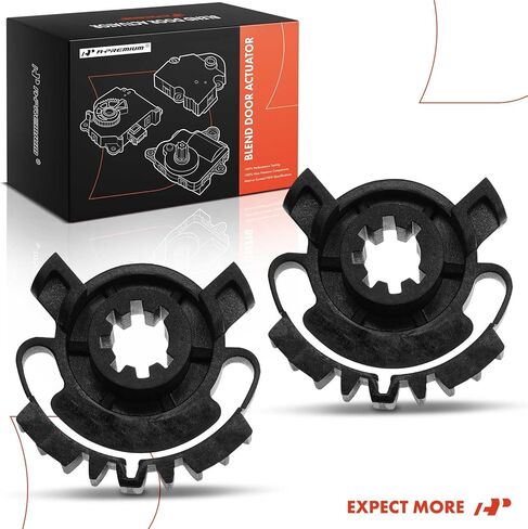 A-Premium 2PCS HVAC Heater Blend Door Actuator Gear Kit - Compatible with 2011-2021 - Jeep Grand Cherokee & Dodge Durango - Replacements# 68214880AA in Kuwait