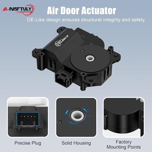 محرك باب مزيج HVAC يناسب 2011-2016 Toyota Sienna، Highlander، 2007-2011 Camry، 2005-2018 Avalon، 2009-2016 Venza، Lexus RX350، ES350، محرك محرك باب الهواء السخان، 604-906، 8710607120 in Kuwait