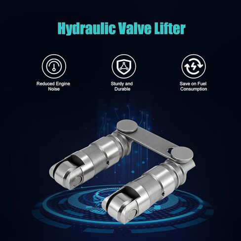 AULINK (OEM Parts) Hydraulic Roller Valve Lifters For Ford Small Block SBF 302 221 255 260 289 V8 351W 351C 351M 400M Hydraulic Roller Cam Kit in Kuwait
