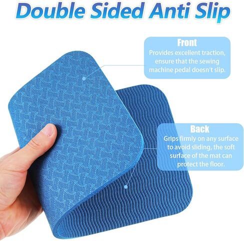 Sewing Machine Pad, Sewing Machine Foot Pedal Non Slip Pad, Waterproof Easy to Clean, Quilting Supplies Accessories in Kuwait