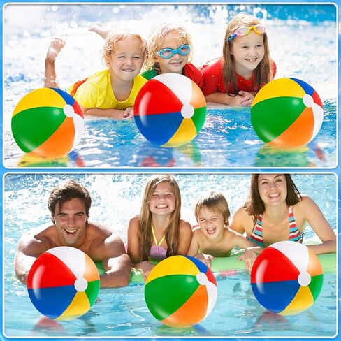 24 Set End of the Year Gifts 8inch Beach Ball with Inspirational Card Inflatable Beach Ball Summer Graduation Student Gifts Bulk from Teacher School Classroom Prizes Goodie Bag Pool Party Supplies in Kuwait