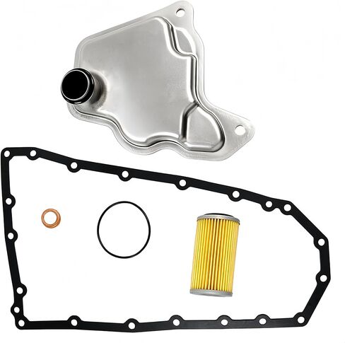 JF017E RE0F10D Transmission Filter Oil Pan Gasket Kit Replacement for Nissan Altima Maxima Juke Quest Murano Pathfinder for Infiniti Qx60 Replaces 31728-29X0D 31726-3JX0A 31726-28X0A in Kuwait