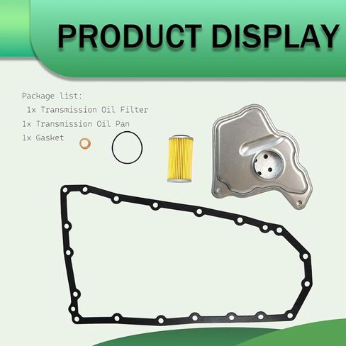 JF017E RE0F10D Transmission Filter Oil Pan Gasket Kit Replacement for Nissan Altima Maxima Juke Quest Murano Pathfinder for Infiniti Qx60 Replaces 31728-29X0D 31726-3JX0A 31726-28X0A in Kuwait