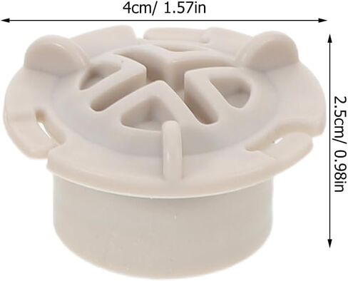 4pcs Grey Plastic Screw Caps for ’ Accessories, 2.6cm Inner Diameter Slide Fixing Screw Covers for Indoor Play Set Attachment Safety in Kuwait