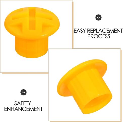 10pcs Slide Fixing Screw Caps, 1.5cm Inner Diameter Plastic Playset Accessories for Slide Repair and Playground Equipment Replacement in Kuwait