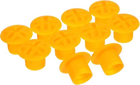 SUPVOX 10pcs Slide Fixing Screw Caps for Play Equipment, Plastic Replacement Screw Covers 1.5cm Inner Diameter, Safety Accessories for Slides and Outdoor Playground Use in Kuwait