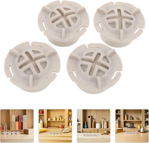 UPKOCH 4pcs Grey Plastic Screw Caps for Slide, 2.6cm Inner Diameter Nut Cover Caps for Slide Safety and Protection, Play Equipment Attachment for Indoor Playground in Kuwait