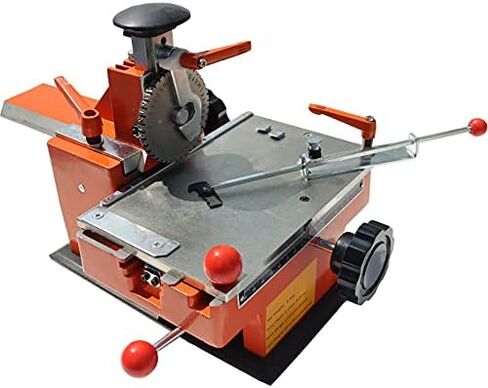 EQCOTWEA Metal Nameplate Marking Machine 4mm Semi-Automatic Embosser Label Printing Marking Machine for Aluminum, Copper, Stainless Steel, Plastic in Kuwait