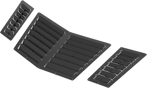 Vented Heat Extractor Hood Louvers Scoop for Chevy Corvette C6 Z06 ZR1 Grand Sport 2005-2013 Metal Body Kit in Kuwait