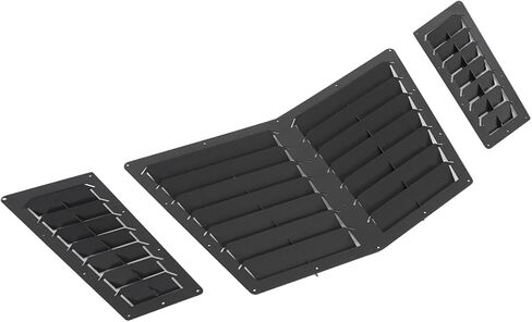 Vented Heat Extractor Hood Louvers Scoop for Chevy Corvette C6 Z06 ZR1 Grand Sport 2005-2013 Metal Body Kit in Kuwait