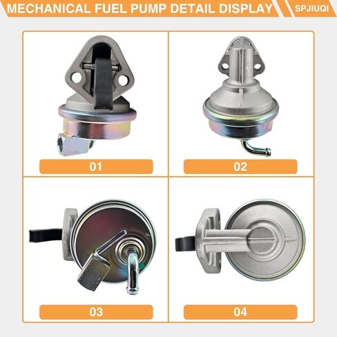 Mechanical Fuel Pump M4685 SP1009MP MF0049 40725 530-8040 2960227 68561 Fits 1967-1987 Chevrolet GMC Pontiac Buick Oldsmobile Checker 4.4 5.0 5.3 5.4 5.7 6.6L 267 305 307 327 350 400 402 V8 in Kuwait