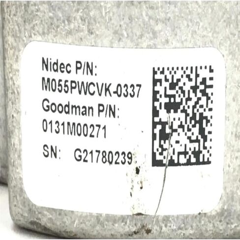 Replacement for Goodman M055PWCVK-0337 Programmable ECM Module ONLY 0131M00271 CW LE Used #Z253#Used #Tested in Kuwait