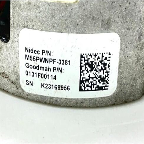 Replacement for SELECTECH M55PWNPF-3381 ECM Module ONLY 1HP 120V 0131F00114 CWLE Used #Z254#Used #Tested in Kuwait