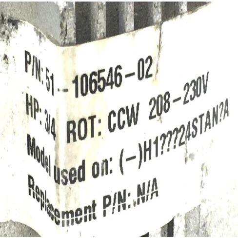 استبدال وحدة ECM لبرنامج NIDEC M55PWMHM-2770 فقط 51-106546-02 240V CCWLE المستخدمة #Z769 المتوافقة مع M55PWMHM-2770. in Kuwait
