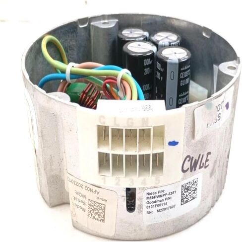 Replacement for SELECTECH M55PWNPF-3381 ECM Module ONLY 1HP 120V 0131F00114 CWLE Used #Z832 #Used #Tested in Kuwait