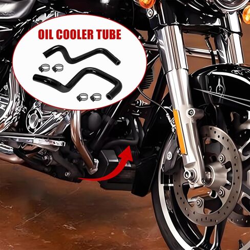 خط خرطوم تصريف زيت الدراجة النارية خط وقود الزيت لدراجة Harley Davidson Touring/Street Glide/Road King/Road Glide/Ultra Tri FLTRX/Electra glide 2011-2016 موديلات in Kuwait