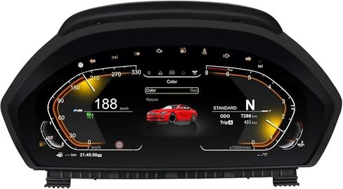 12.3INCH Digital Instrument Panel Compatible For BMW 3 4 F30 F31 F32 F33 F34 F36 2013 NBT 1920 * 720 LCD Dashboard Cluster Virtual Cockpit in Kuwait