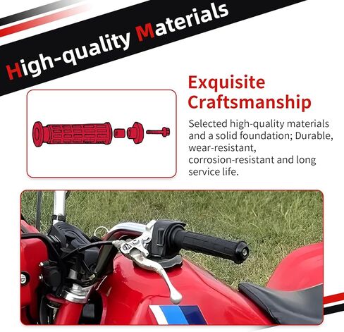 Handle Grip Handle Bar End Guard Assy for Honda 1983-2007 FourTrax Recon Sportrax Rubicon 250 300 350 400 500 53165-958-010 in Kuwait