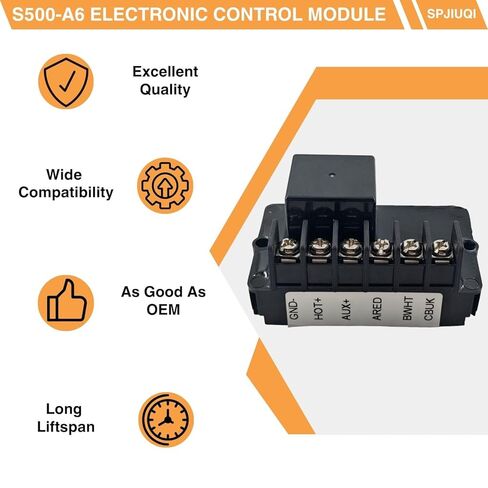 12/24V Electronic Control Module S500-A6 Compatible with Trombetta Solenoid for Caterpillar 254-5463 Genie 89997 89997GT Relay Moduel Fits Genie Lifts Z-34/22 S-60 S-80 SX-150 GS-2669 RT in Kuwait