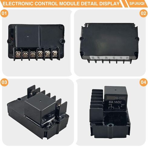 12/24V Electronic Control Module S500-A6 Compatible with Trombetta Solenoid for Caterpillar 254-5463 Genie 89997 89997GT Relay Moduel Fits Genie Lifts Z-34/22 S-60 S-80 SX-150 GS-2669 RT in Kuwait