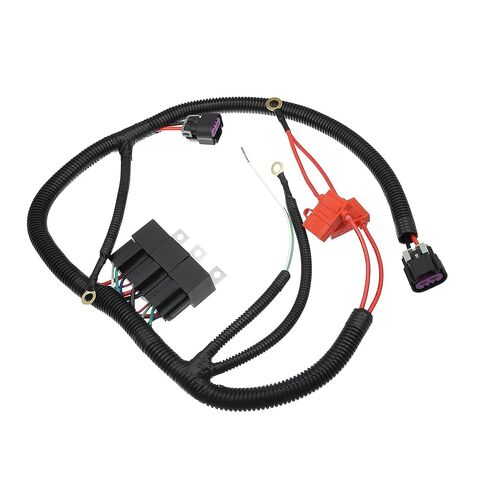 Dual Electric Fan Upgrade Wiring Harness Conversion Kit 7L5533A226T for GM 1999-2006 ECU Control Engine Double Cooling Fan Wire Dual Fan Relay Kit in Kuwait