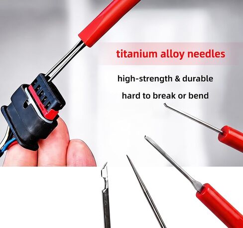 RQG 26pcs Automotive Depinning Tool Kit, Wire Terminal Connector Release Pin Removal Tool Set in Kuwait